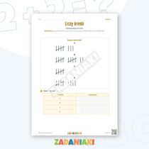 Zeszyt ćwiczeń – Zbieram i porządkuję dane: Ćwiczę język i logiczne myślenie — przykładowa karta pracy 1