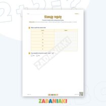 Zeszyt ćwiczeń – Jeśli…, to…: Ćwiczę język i logiczne myślenie — przykładowa karta pracy 1