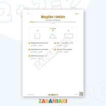 Zeszyt ćwiczeń – Prawda i wnioski: Ćwiczę język i logiczne myślenie — przykładowa karta pracy 1