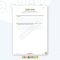 Zeszyt ćwiczeń – Potrzebne i zbędne dane: Ćwiczę język i logiczne myślenie — przykładowa karta pracy 2