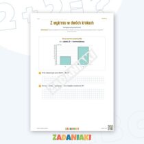 Zeszyt ćwiczeń – Dane z próby mostów: Ćwiczę język i logiczne myślenie — przykładowa karta pracy 2