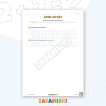 Zeszyt ćwiczeń – Ogródek z wejściem: Ćwiczę język i logiczne myślenie — przykładowa karta pracy 2