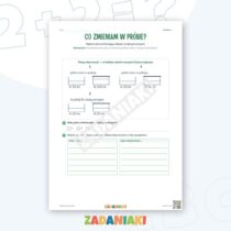 Zeszyt ćwiczeń – Dokąd znika woda: Ćwiczę język i logiczne myślenie — przykładowa karta pracy 1