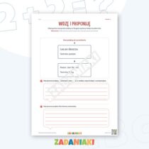 Zeszyt ćwiczeń – Informacja zwrotna, która pomaga: Buduję poprawne zdania — przykładowa karta pracy 2