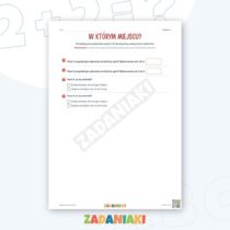 Zeszyt ćwiczeń – Słyszę dwie warstwy: Ćwiczę język i logiczne myślenie — przykładowa karta pracy 2