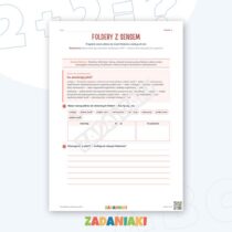 Zeszyt ćwiczeń – Porządkuję i pokazuję projekt: Ćwiczę język i logiczne myślenie — przykładowa karta pracy 2