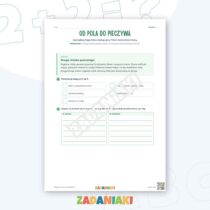 Zeszyt ćwiczeń – Skąd bierze się nasze jedzenie: Ćwiczę język i logiczne myślenie — przykładowa karta pracy 2