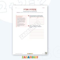 Zeszyt ćwiczeń – Miejsce dostępne dla różnych osób: Buduję poprawne zdania — przykładowa karta pracy 1