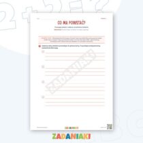 Zeszyt ćwiczeń – Planuję własną pracę: Buduję poprawne zdania — przykładowa karta pracy 1