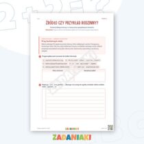 Zeszyt ćwiczeń – Tradycje regionów i rodzin: Buduję poprawne zdania — przykładowa karta pracy 2