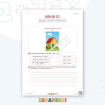 Zeszyt ćwiczeń – Co zmienia kadr: Piszę samodzielnie krok po kroku — przykładowa karta pracy 2
