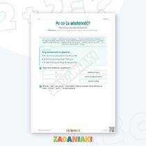 Zeszyt ćwiczeń – English: krótka wiadomość: Dobieram słowa świadomie — przykładowa karta pracy 1