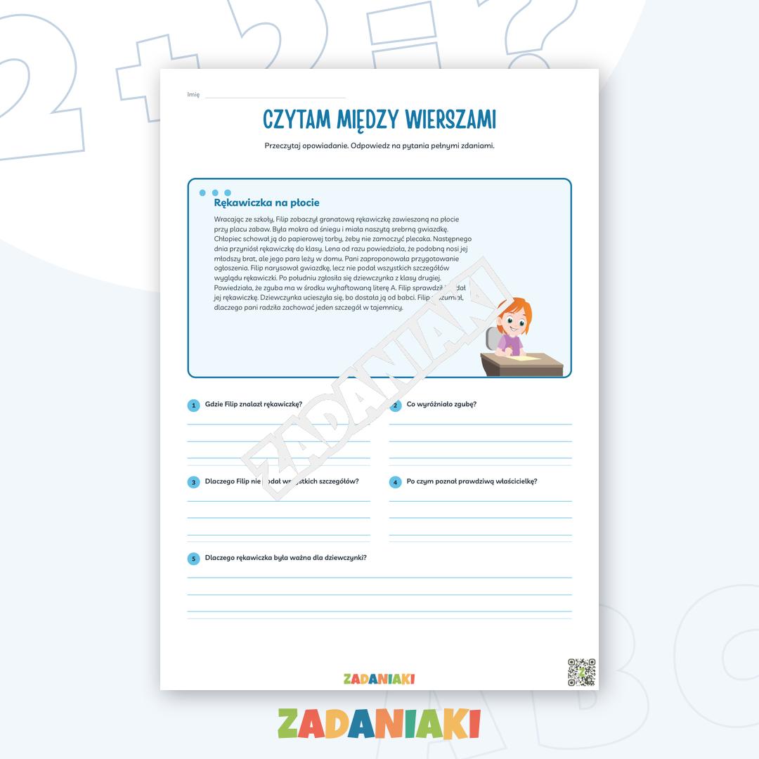 Zeszyt ćwiczeń – Czytanie ze zrozumieniem i wnioskowanie: trenuj odpowiedzi pełnymi zdaniami — podgląd 4