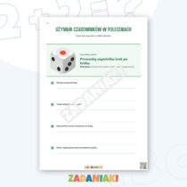 Zeszyt ćwiczeń – Instrukcja krok po kroku: porządkuj etapy i twórz jasne polecenia — przykładowa karta pracy 2