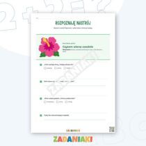 Zeszyt ćwiczeń – Wiersz: rozpoznawaj rytm, obraz i nastrój — przykładowa karta pracy 2