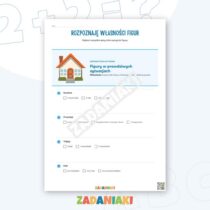 Zeszyt ćwiczeń – Geometria w praktyce: trenuj figury i obwód na konkretnych zadaniach — przykładowa karta pracy 1