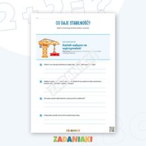 Zeszyt ćwiczeń – Budowanie stabilnych konstrukcji: zrozum, co daje wytrzymałość — przykładowa karta pracy 1