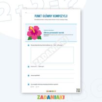 Zeszyt ćwiczeń – Kompozycja, kolor i projekt graficzny: twórz świadome prace plastyczne — przykładowa karta pracy 1