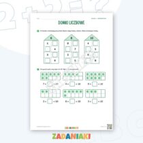 Zeszyt ćwiczeń – Rozkładam liczby od 6 do 15: Rozumiem matematykę krok po kroku — przykładowa karta pracy 1