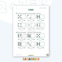 Zeszyt ćwiczeń – Rozkładam liczby od 6 do 15: Rozumiem matematykę krok po kroku — przykładowa karta pracy 2