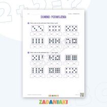 Zeszyt ćwiczeń – Dodaję do 20: podwojenia i trzy liczby: Rozumiem matematykę krok po kroku — przykładowa karta pracy 1