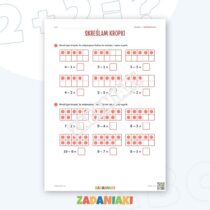 Zeszyt ćwiczeń – Odejmuję do 10: Rozumiem matematykę krok po kroku — przykładowa karta pracy 1