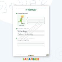 Zeszyt ćwiczeń – Pisanie do obrazka: Sport (klasa 1, etap 3) — przykładowa karta pracy 1