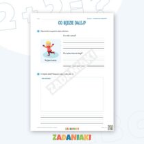 Zeszyt ćwiczeń – Pisanie do obrazka: Zima (klasa 1, etap 3) — przykładowa karta pracy 2