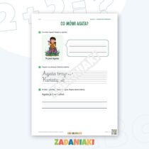 Zeszyt ćwiczeń – Pisanie do obrazka: Wiosna i lato (klasa 1, etap 3) — przykładowa karta pracy 1