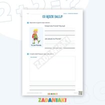 Zeszyt ćwiczeń – Pisanie do obrazka: Szkoła (klasa 1, etap 3) — przykładowa karta pracy 2