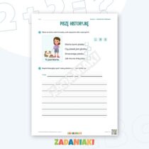 Zeszyt ćwiczeń – Pisanie do obrazka: Zwierzęta (klasa 2, etap 1) — przykładowa karta pracy 2