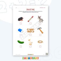 Zeszyt ćwiczeń – Rymy w nowej zabawie — przykładowa karta pracy 2