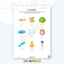 Zeszyt ćwiczeń – Dzielimy nazwy na części — przykładowa karta pracy 2