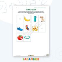 Zeszyt ćwiczeń – Pary z tą samą głoską — przykładowa karta pracy 1