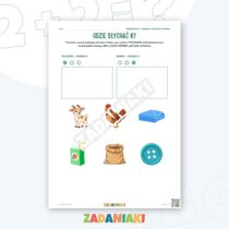 Zeszyt ćwiczeń – Początek i koniec — przykładowa karta pracy 2