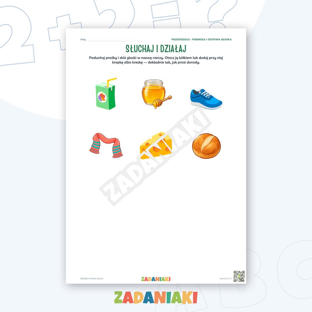Zeszyt ćwiczeń – Składam krótkie słowa — podgląd 2