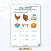 Zeszyt ćwiczeń – Mała zmiana, inne słowo — przykładowa karta pracy 1