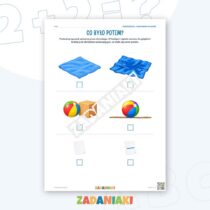 Zeszyt ćwiczeń – Co było przyczyną — przykładowa karta pracy 1