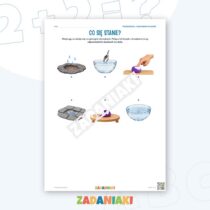 Zeszyt ćwiczeń – Co było przyczyną — przykładowa karta pracy 2