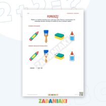 Zeszyt ćwiczeń – Proszę i słucham odpowiedzi — przykładowa karta pracy 1