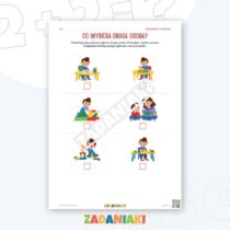 Zeszyt ćwiczeń – Rozmawiamy na zmianę — przykładowa karta pracy 1