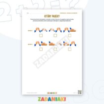 Zeszyt ćwiczeń – Pamiętam kolejność dźwięków — przykładowa karta pracy 2