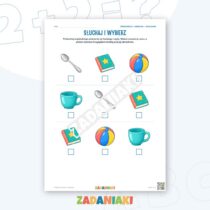 Zeszyt ćwiczeń – Angielski: słucham i wskazuję — przykładowa karta pracy 2
