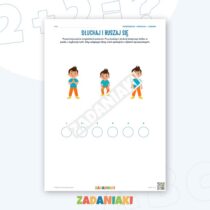 Zeszyt ćwiczeń – Angielski: bawimy się razem — przykładowa karta pracy 2