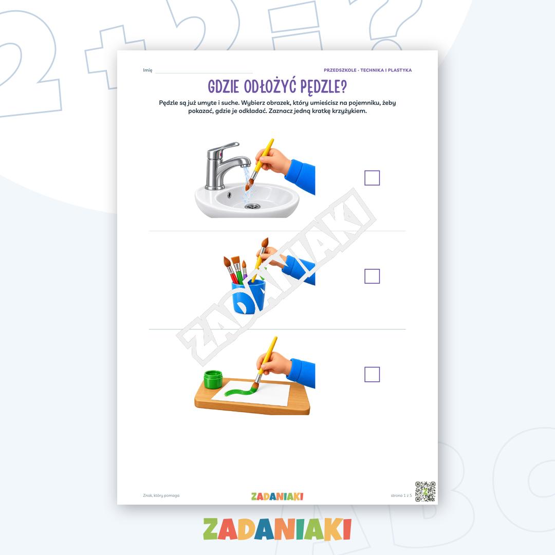 Zeszyt ćwiczeń – Znak, który pomaga