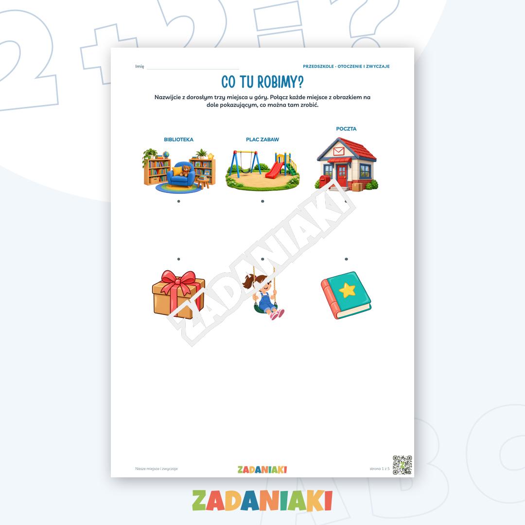 Zeszyt ćwiczeń – Nasze miejsce i zwyczaje