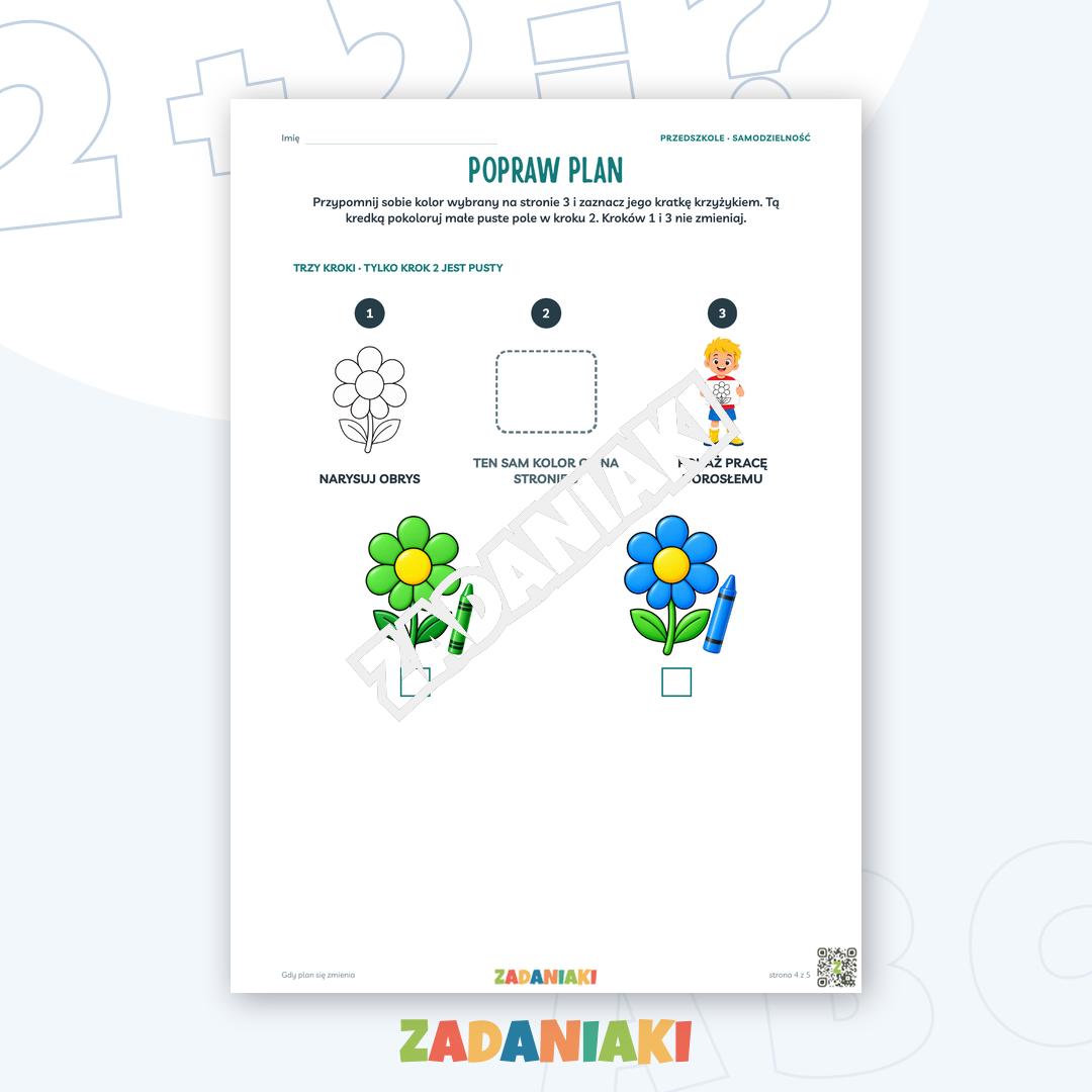Zeszyt ćwiczeń – Gdy plan się zmienia — podgląd 4