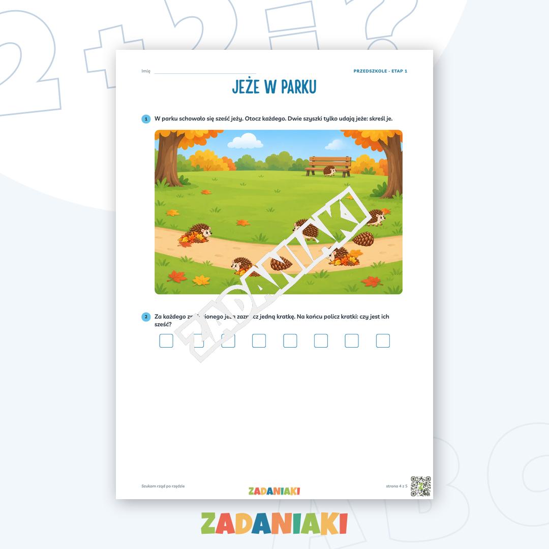 Zeszyt ćwiczeń – Szukam rząd po rzędzie — podgląd 4
