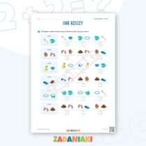 Zeszyt ćwiczeń – Odnajduję wśród innych — przykładowa karta pracy 2