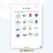 Zeszyt ćwiczeń – Odtwarzam układ — przykładowa karta pracy 1